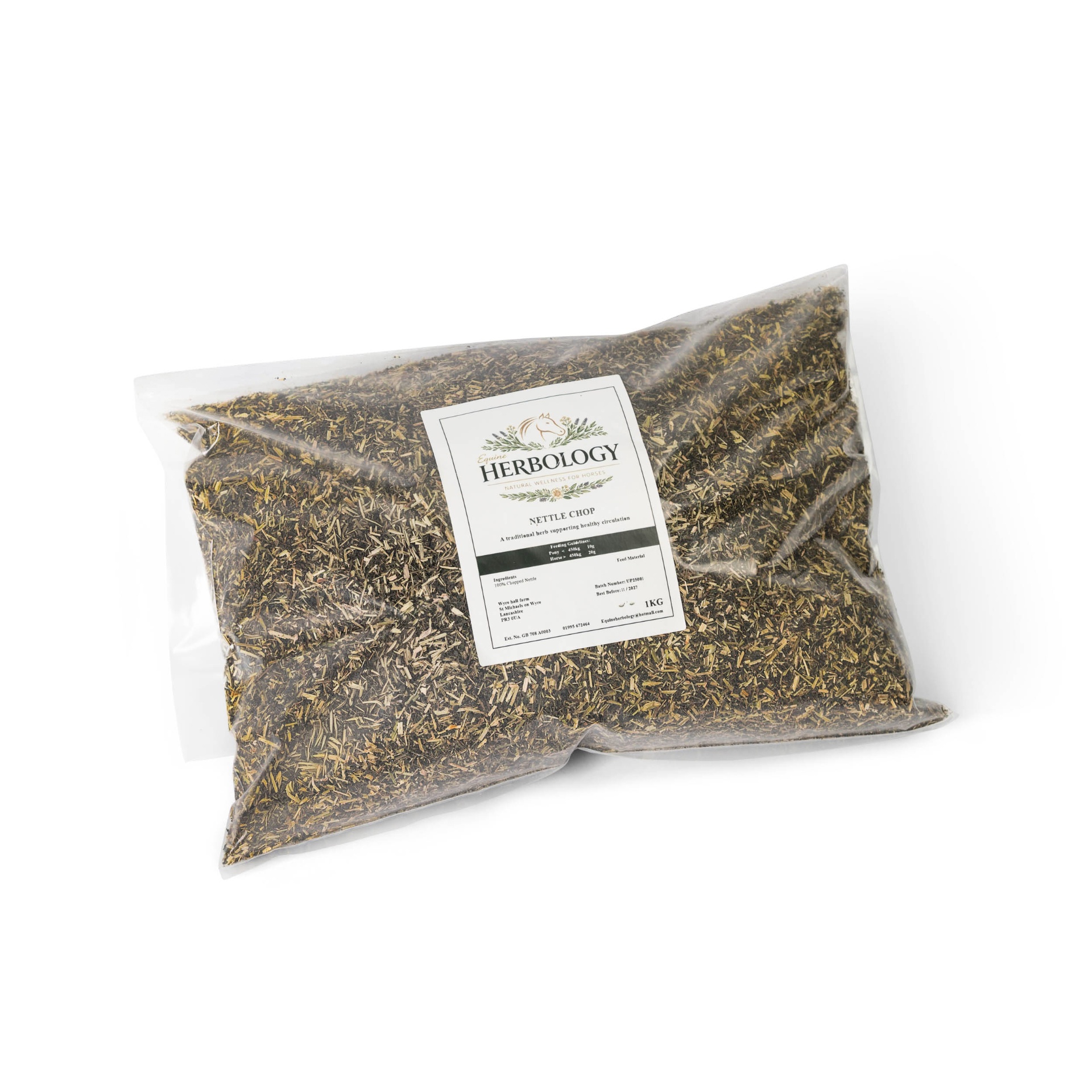 Equine Herbology Nettle Chop 1kg